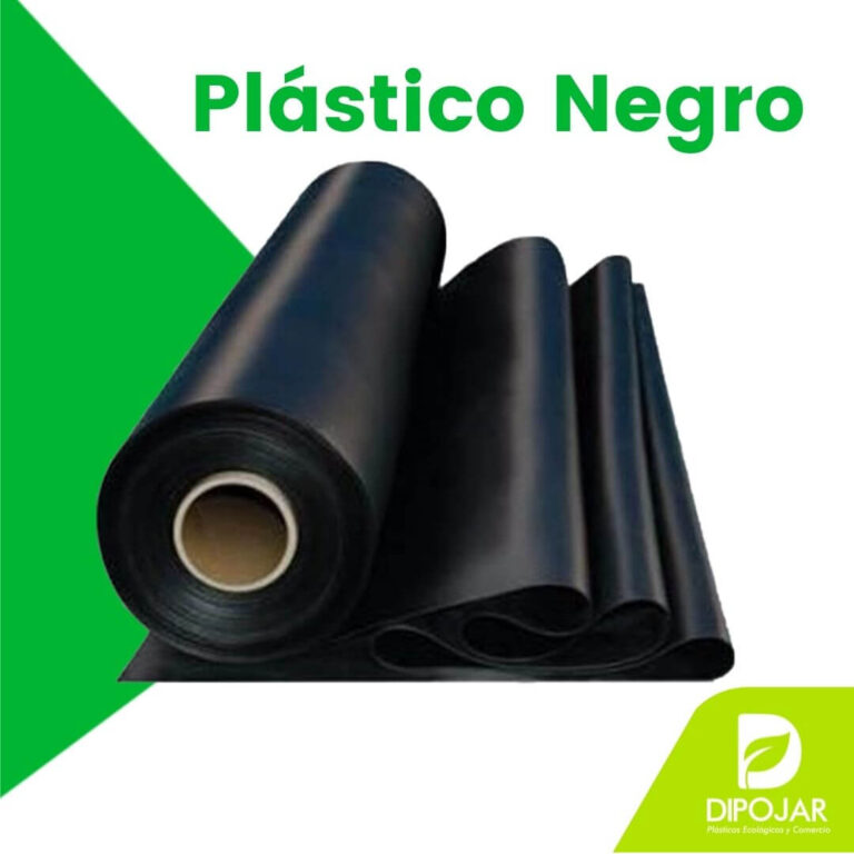 Rollo de plástico negro de contrapiso Plasticos Jaramillo Plasticos